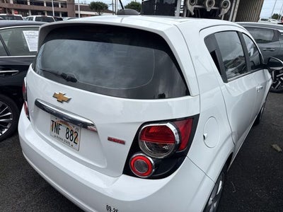2016 Chevrolet Sonic LTZ