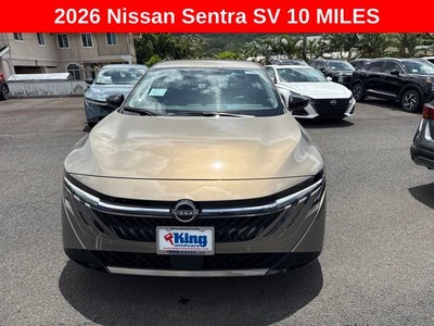 2026 Nissan Sentra SV