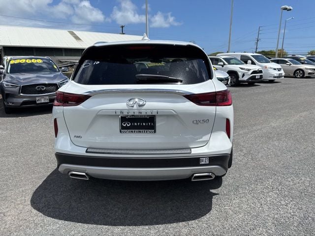 2025 INFINITI QX50 LUXE AWD