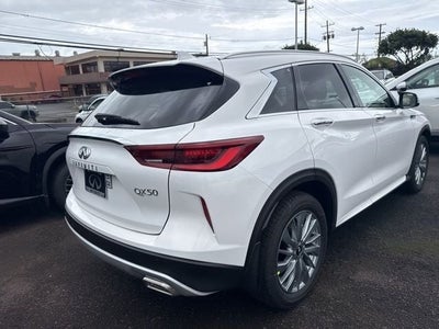 2025 INFINITI QX50 LUXE AWD