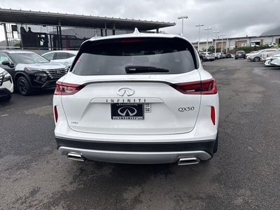 2025 INFINITI QX50 LUXE AWD