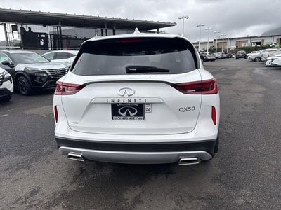 2025 INFINITI QX50 LUXE AWD