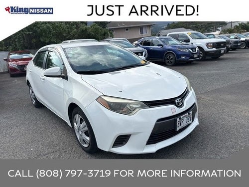 2016 Toyota Corolla L