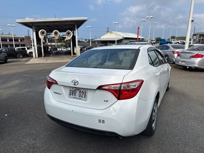 2016 Toyota Corolla L