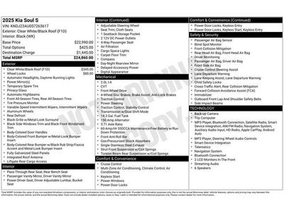 2025 Kia Soul S